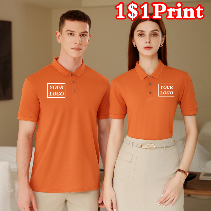 Embroidery Men Shirt - 스포츠 퀵 드라이 폴로 셔츠 남녀공용