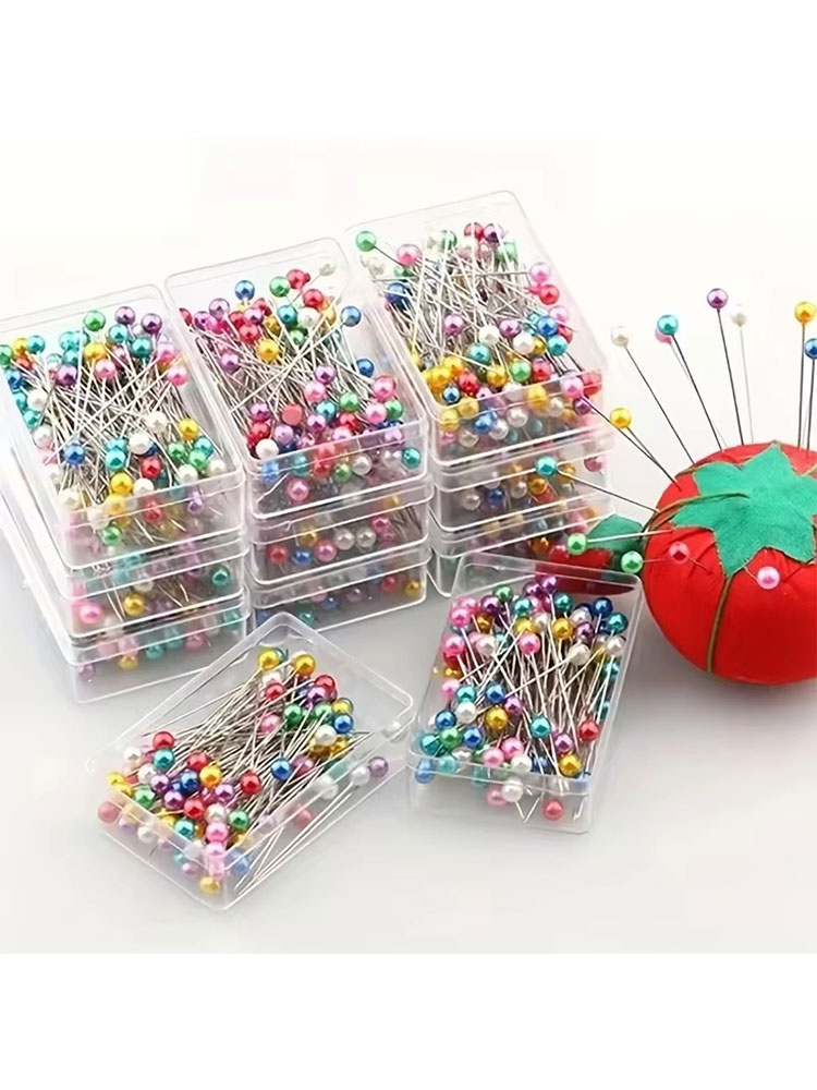 Embroidery Glass Beads - 새로운 100개 패션 바느질 바늘, 컬러
