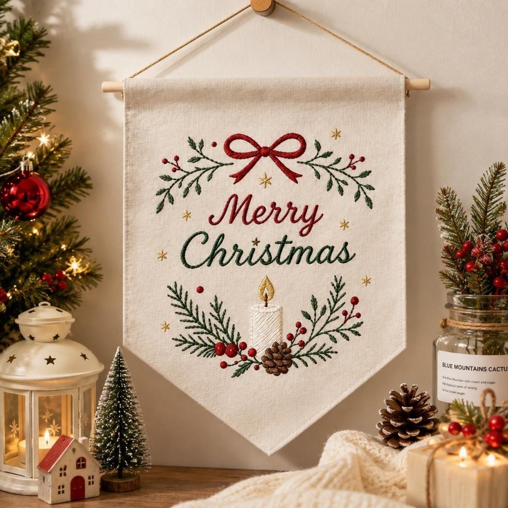 수제 크리스마스 자수 키트: 눈사람, 트리, 사슴 모양 - Embroidery Xmas Kits 리뷰 및 가격