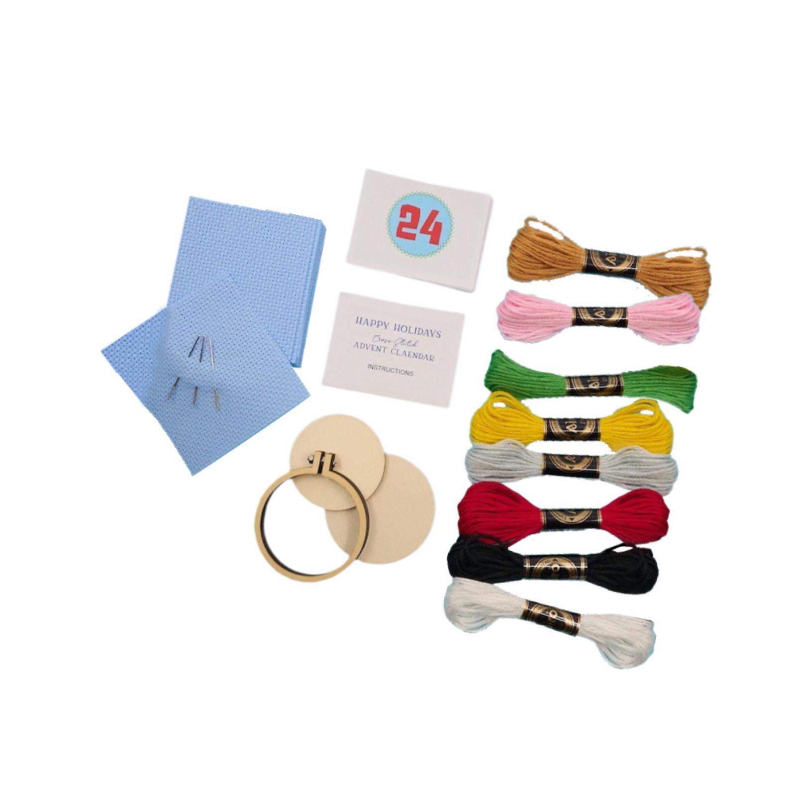 크리스마스 어드벤트 캘린더, 크리스마스 자수 키트, D - Embroidery Xmas Kits 리뷰 및 가격
