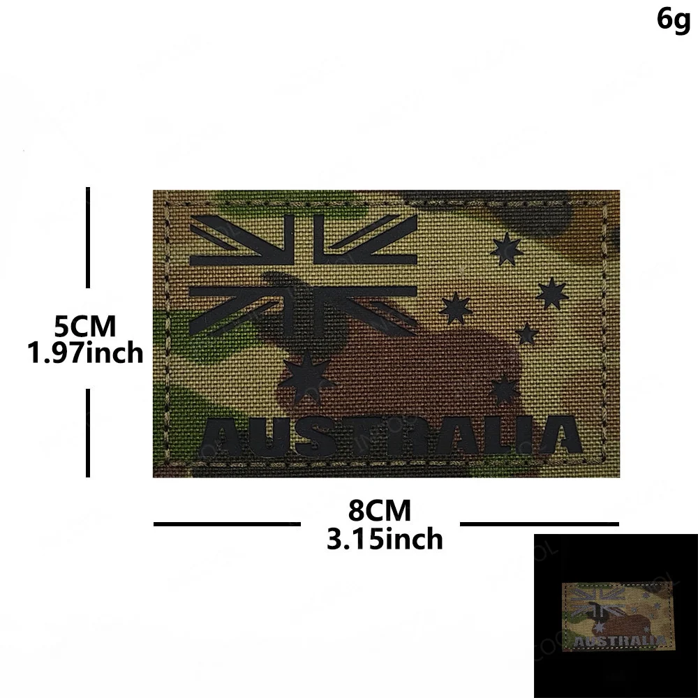 호주, 뉴질랜드, 파푸아뉴기니 반사 소재 깃발 패치,  - Embroidery In Australia 리뷰 및 가격