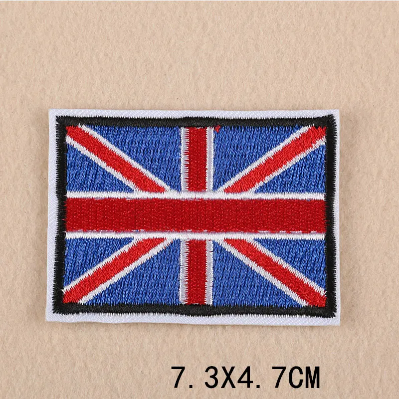 미국 호주 중국 영국 국기 자수 패치 의류 철에 의류  - Embroidery In Australia 리뷰 및 가격