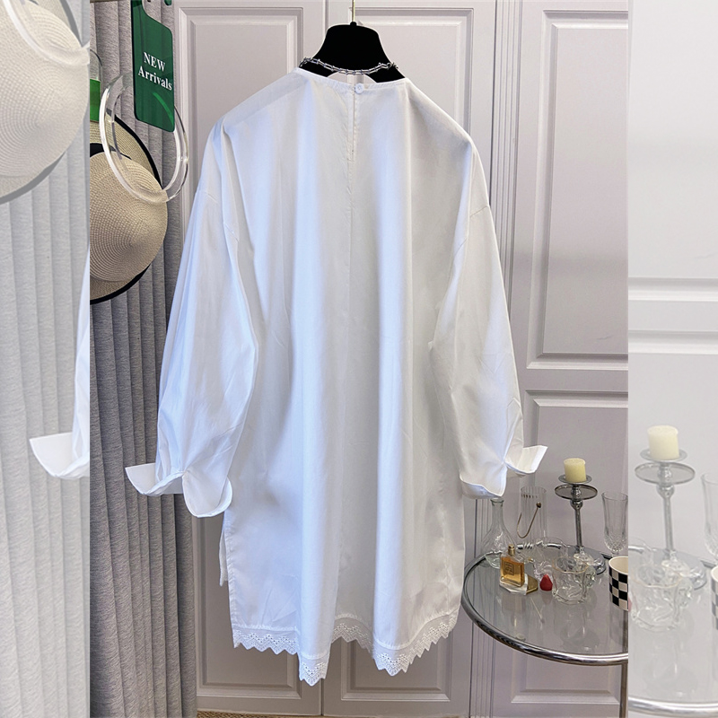 SuperAen 봄 2026 새로운 한국 스타일 흰색  - Embroidery Style 리뷰 및 가격
