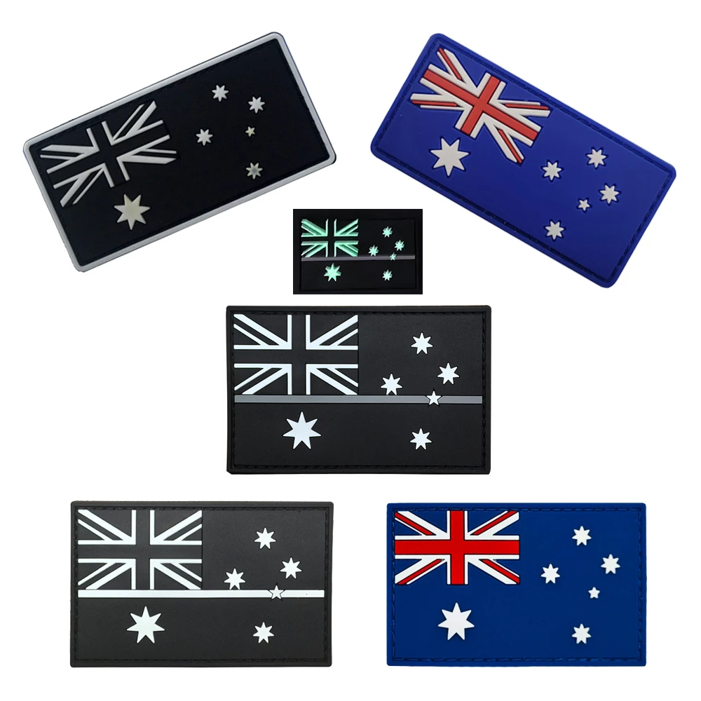 다양한 색상과 디자인의 호주 국기 패치, 반사 소재,  - Embroidery In Australia 리뷰 및 가격