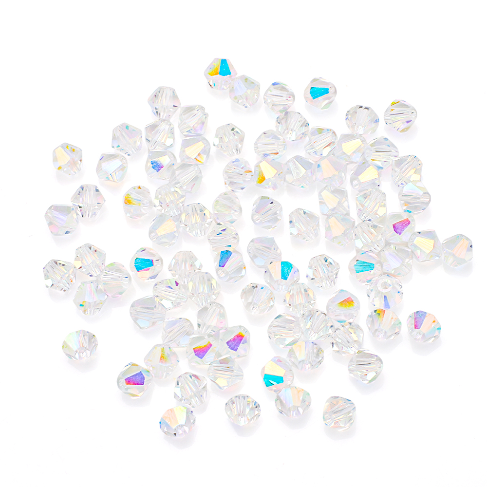 면처리된 크리스탈 유리 바이콘 비즈 AAA 품질 반짝  - Embroidery Glass Beads 리뷰 및 가격