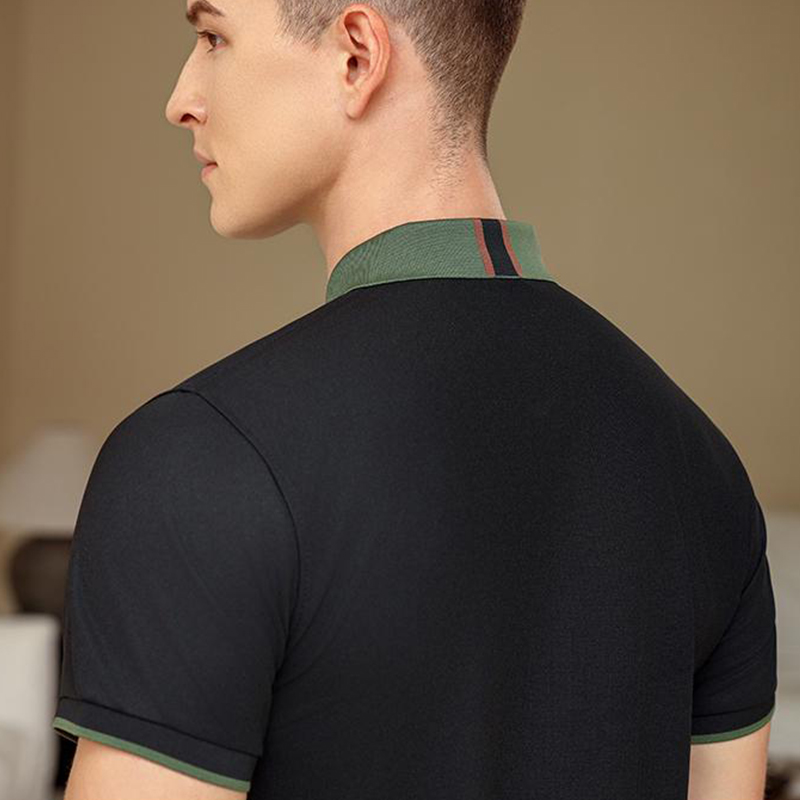 컬러 블록 폴로 셔츠 - 무료 로고 인쇄, 맞춤 자수, - Embroidery Men Shirt 리뷰 및 가격