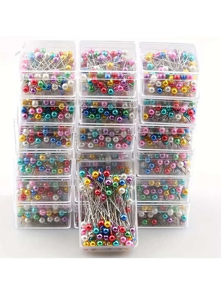새로운 100개 패션 바느질 바늘, 컬러 유리 세라믹  - Embroidery Glass Beads 리뷰 및 가격