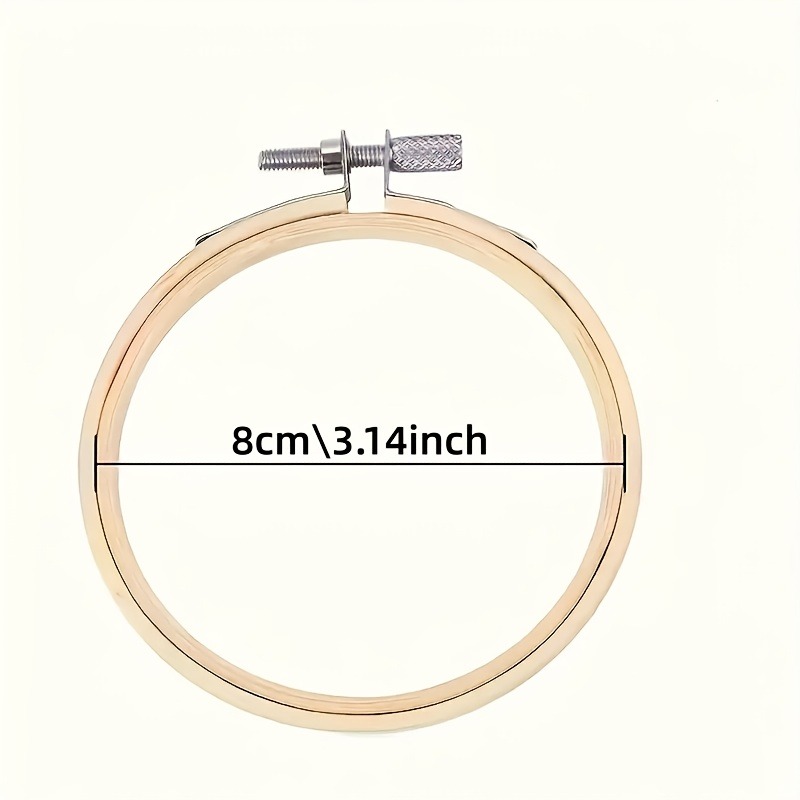 20개의 자수 후프, 8cm까지 조절 가능한 크기, D - Embroidery Ring Sizes 리뷰 및 가격
