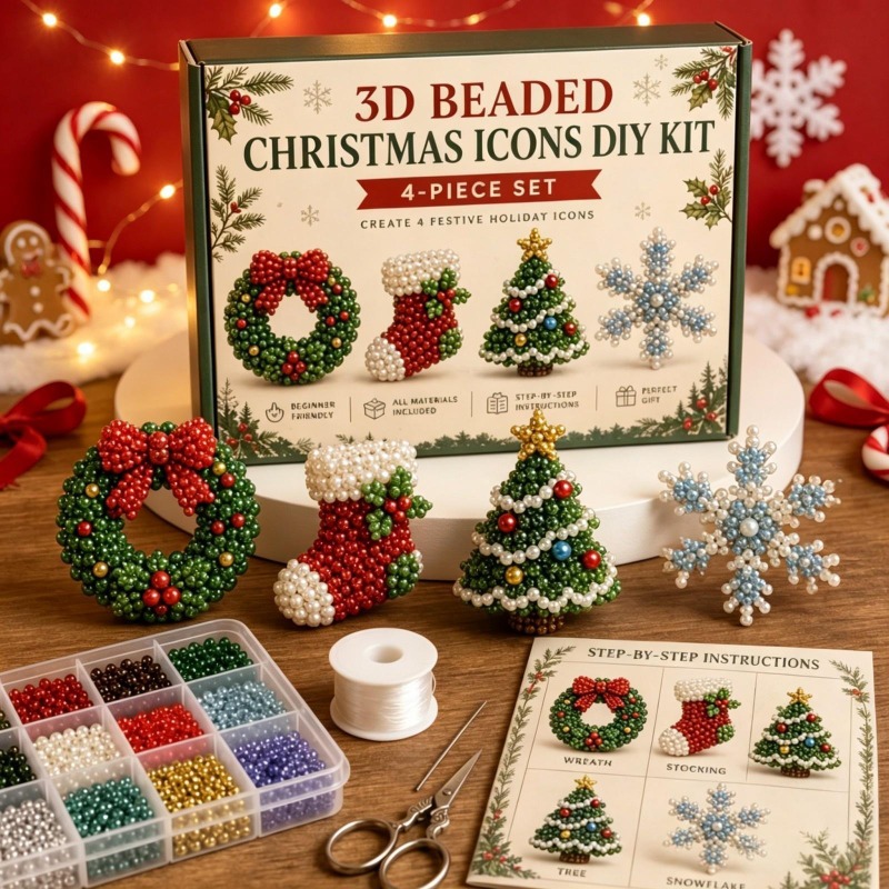 3D 진주 크리스마스 고양이 아트 키트 다이아몬드 페인 - Embroidery Xmas Kits 리뷰 및 가격